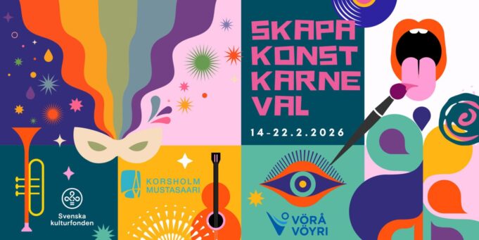 SkapaKonst-karnevalaffisch